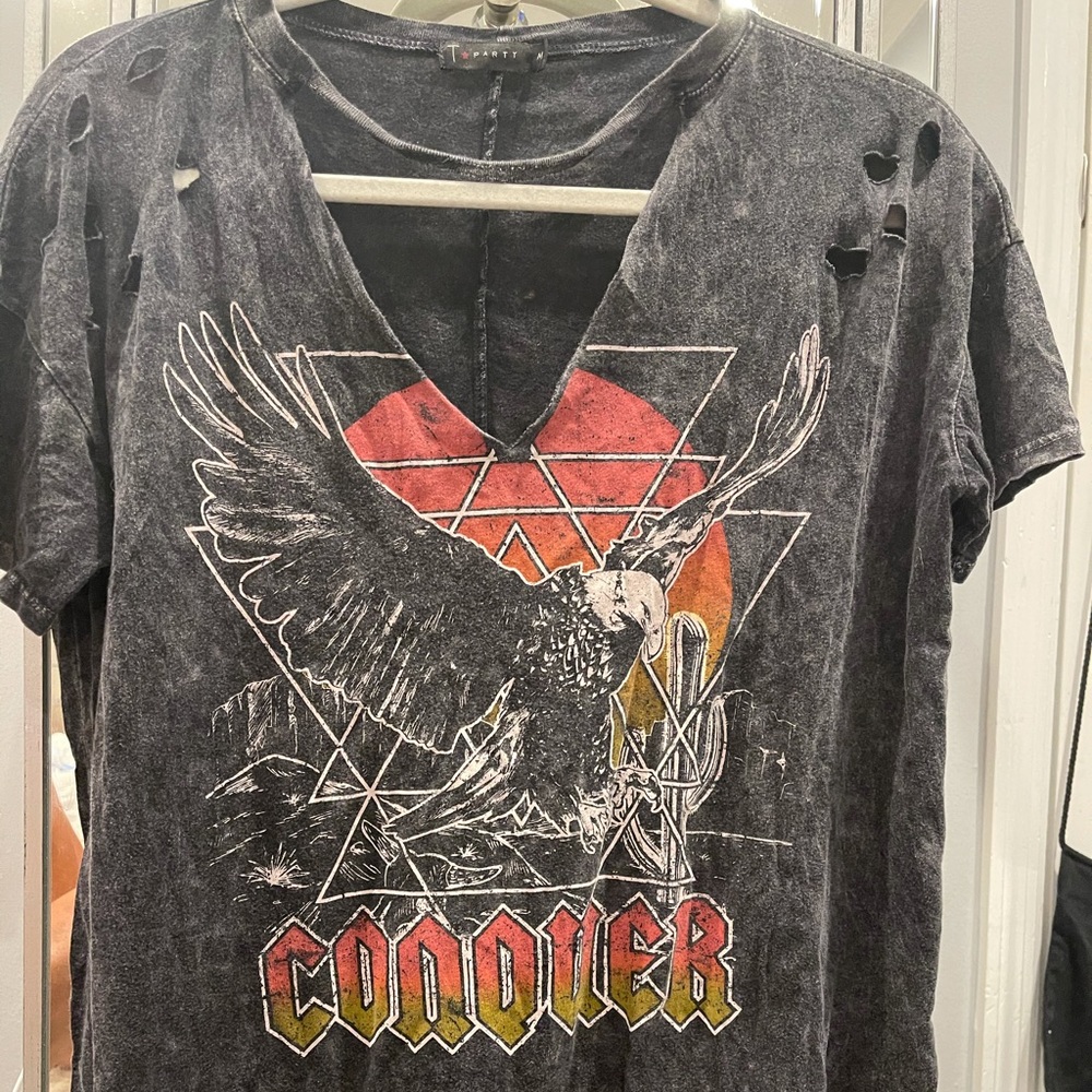 Vintage T-party distressed t shirt